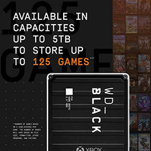 Load image into Gallery viewer, WD_Black 5TB P10 Game Drive for Xbox One, Portable External Hard Drive with 2-Month Xbox Game Pass - WDBA5G0050BBK-WESN