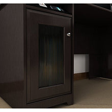 Load image into Gallery viewer, Bush Furniture Cabot L Shaped Computer Desk in Espresso Oak