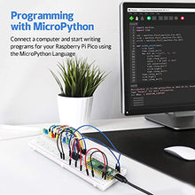 Load image into Gallery viewer, SunFounder Raspberry Pi Pico Basic Starter Kit with 37 Modules Sensor Kit V2.0 for Raspberry Pi