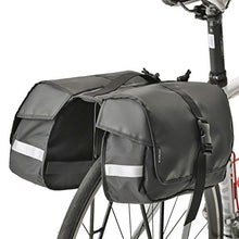 Load image into Gallery viewer, Minoura RC-1000 One Day Pannier Bag and Slim Bicycle Rack Combo, Black