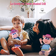 Load image into Gallery viewer, La Granja De Zenon Farm Toys Chancha Stuffed PVC Animal Plush Pig Toys 8" Interactive Musical Doll Gift for Toddlers