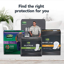 Load image into Gallery viewer, Depend Incontinence Guards/Bladder Control Pads for Men, Maximum Absorbency, 168 Count (2 Packs of 84) (Packaging May Vary)