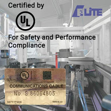 Load image into Gallery viewer, CAT6E Plenum (CMP), 1000ft, UTP 23AWG, Solid Pure Copper, 600MHz, UL Certified, Easy to Pull (Reelex II) Box, Bulk Ethernet Cable in White