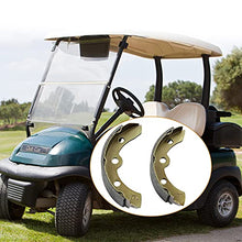 Load image into Gallery viewer, LEAPGOMAX Club Car Brake Shoes and Spring Kit for DS G&E 1995-up (Automatic Adjust)& Precedent 1018232-01 Golf Cart Replacement Brake Shoe Pads (2 Short & 2 Long)