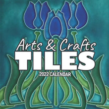 Load image into Gallery viewer, Arts & Crafts Tiles 2022 Calendar: Great Art Calendar 2022, January 2022 - December 2022, 12 Months, OFFICIAL Squared Monthly, Mini Planner | UK and ... Calendrier | BONUS Last 4 Months 2021