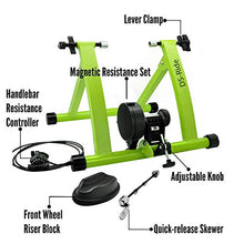 Load image into Gallery viewer, DS Bike Trainer Stand 6 Levels Magnetic Resistances for Indoor Exercise Portable w/Quick Release Skewer