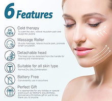 Load image into Gallery viewer, ESARORA Ice Roller for Face & Eye, Puffiness, Migraine, Pain Relief and Minor Injury, Skin Care Products