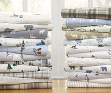 Load image into Gallery viewer, Eddie Bauer - Flannel Collection - 100% Premium High Quality Cotton Bedding Sheet Set, Pre-Shrunk & Brushed For Extra Softness, Comfort, and Cozy Feel, Full, Elk Grove