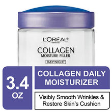 Load image into Gallery viewer, Collagen Face Moisturizer by L'Oreal Paris Skin Care I Day and Night Cream I Anti-Aging Face Cream to Smooth Wrinkles I Non-Greasy I 3.4 Ounce (Packaging May Vary)