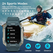 Load image into Gallery viewer, Kospet Smart Watches for WomenMen''Bluetooth Call (Answer/Make Call) 5ATM Waterproof Fitness Watch Tracker for Android iOS with Heart Rate Blood Pressure - 1.72''Tactical Outdoor Sports Smartwatch