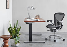 Load image into Gallery viewer, Herman Miller Aeron Task Chair: Tilt Limiter - PostureFit SL - Fully Adj Arm - Black Vinyl Armpad - Carpet Caster
