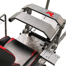 Load image into Gallery viewer, GTR Simulator - Model GTA-Pro Racing Simulator Home Workstation Racing Cockpit with Real Racing Seat (Black) and Racing Rig Control Mounts for Driving and Flight Simulator Gaming