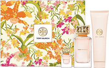 Load image into Gallery viewer, Tory Burch By Tory Burch | 3 Piece Gift Set - 3.4 Oz Eau De Parfum Spray, 0.2 Oz Eau De Parfum Roll On, 3.4 Oz Body Lotion | Fragrance For Women