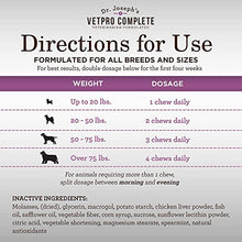 Load image into Gallery viewer, VetPro Dog Hip and Joint Supplement - Pain and Inflammation Relief Chews with Glucosamine, Chondroitin, MSM, Turmeric, Vitamin C, Omega 3 - Treats Hip Dysplasia, Arthritis - Dogs Chewable Supplements