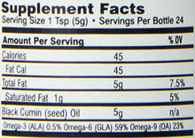 Load image into Gallery viewer, Amazing Herbs Black Seed Cold-Pressed Oil - 1oz