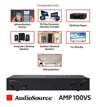 Load image into Gallery viewer, AudioSource Analog Amplifier, Stereo Power A Amplifier AMP100VS for Home Sound Systems