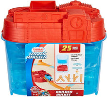 Load image into Gallery viewer, Thomas & Friends Trackmaster Builder Bucket, Storage Container with 25 Train Track and Play Pieces for Preschool Kids