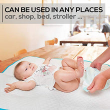 Load image into Gallery viewer, Portable Changing Pad for Home & Travel – Waterproof Reusable Extra Large Size 31.5"x25.5'' Baby Changing Mat with Reinforced Double Seams - Change Diaper On The Go - Unisex Boys&Girls