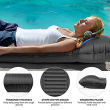 Load image into Gallery viewer, TOBTOS Self Inflating Camping Sleeping Pad with Pillow, Thick 6 Inch Ultralight Sleeping Pad with Built-in Pump, Lightweight Sleeping Mat for Camping, Backpacking, Hiking, Tent