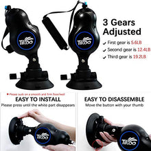 Load image into Gallery viewer, 2 Pcs Suction Cups Resistance Bands Exercise Workout Bands with Handles Elastic Pull Rope 3 Gears Resistance Portable Home Gym Fitness Equipment Yoga Strength Training Physical Therapy for Men Women