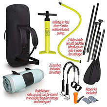 Load image into Gallery viewer, ANYTHING SPORTS Tandem Inflatable Stand Up Paddleboard, 14'x34 x6