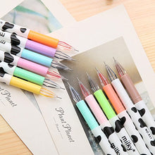 Load image into Gallery viewer, NYKKOLA Diamond Cute Gel Pen Milky Cow Pens,12PCS 0.35mm Extra-Fine Ballpoint Pen Perfect for Office School Supplies Gifts for Boys Girls(Milk 12 Pcs)