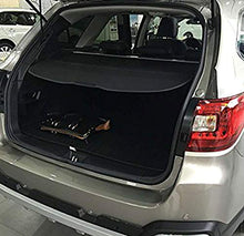 Load image into Gallery viewer, Kaungka Cargo Cover Retractable for 2015 2016 2017 2018 2019 Subaru Outback Black (with Power Rear gate)