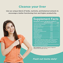 Load image into Gallery viewer, Liver Cleanse Detox & Repair Fatty Liver - Healthy Liver Supplements for Women and Men - Milk Thistle Liver Detox Cleanse Boosts Energy & Immune System - 60 Natures Craft Liver Support Supplements