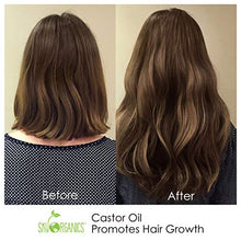 Load image into Gallery viewer, Castor Oil USDA Organic Cold-Pressed (16oz) 100% Pure Hexane-Free Castor Oil - Conditioning & Healing, For Dry Skin, Hair Growth - For Skin, Hair Care, Eyelashes - Caster Oil By Sky Organics