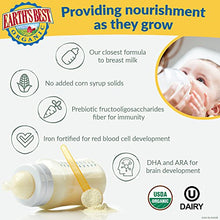 Load image into Gallery viewer, Earth's Best Organic Dairy Infant Powder Formula with Iron, Omega-3 DHA and Omega-6 ARA, 35 Ounce
