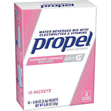 Load image into Gallery viewer, Propel Powder Packets 4 Flavor Variety Pack With Electrolytes, Vitamins and No Sugar 10 Count (Pack of 5) (Packaging May Vary)