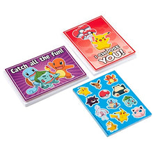 Load image into Gallery viewer, Hallmark Kids Pokémon Valentines Day Cards and Stickers Assortment (24 Cards with Envelopes)
