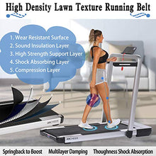 Load image into Gallery viewer, ANCHEER Folding Treadmill for Home Workout, 2.25HP Electric Walking Under Desk Treadmill with APP Control, Portable Exercise Walking Jogging Running Machine