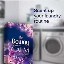 Load image into Gallery viewer, Downy Infusions Dryer Sheets Laundry Fabric Softener, Calm Scent, Lavender & Vanilla Bean, 200 Count