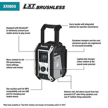 Load image into Gallery viewer, Makita XRM09B 18V LXT / 12V max CXT Lithium-Ion Cordless Bluetooth Job Site Radio, Tool Only, Black