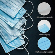 Load image into Gallery viewer, Kid's 3-PLY Disposable Face Mask, Perfect Fit For Small Face, Soft Skin Layer - 50 Pack