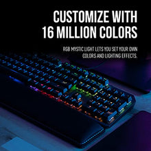 Load image into Gallery viewer, MSI Vigor GK50 Elite LL Mechanical Gaming Keyboard, Clicky Kailh Box White Switches, RGB Mystic Light