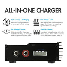 Load image into Gallery viewer, Tenergy TB6-B Balance Charger Discharger 1S-6S Digital Battery Pack Charger for NiMH/NiCD/Li-PO/Li-Fe Packs LCD Hobby Battery Charger w/ Tamiya/JST/EC3/HiTec/Deans Connectors + Power Supply 01435