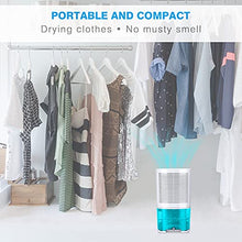 Load image into Gallery viewer, Levoair Dehumidifier 68oz(2000ml) Small Dehumidifier with Drain Hose for 3100 Cubic Feet 330 sq.ft Ultra Quiet Mini Portable Air Dehumidifier for Home Basements Bathroom Bedroom Closet Kitchen RV