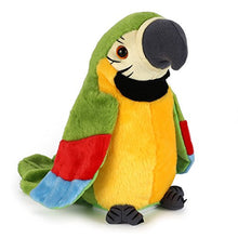 Load image into Gallery viewer, Upgrade Newest Talking Parrot - Repeats What You Say With Cute Voice - Electronic Pet Talking Plush Toy Parrot for Child Kids gift Party Toys