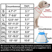 Load image into Gallery viewer, IN HAND Adjustable Pet Recovery Collar Comfy Cat Cone, US Patented Product Soft Edge Plastic Dog Cone Anti-Bite Lick Wound Healing Safety Practical Protective E-Collar