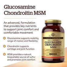 Load image into Gallery viewer, Solgar – Triple Strength Glucosamine Chondroitin MSM (Shellfish-Free) 120 Tablets