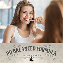 Load image into Gallery viewer, Uncle Harry's Peppermint Remineralizing Toothpaste | Natural Whitening Toothpaste Freshens Breath & Promotes Enamel | Vegan Fluoride Free Toothpaste (4 Pack)