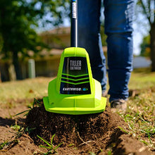 Load image into Gallery viewer, Earthwise TC70020 20-Volt 7.5-Inch Cordless Electric Tiller Cultivator, (2AH Battery & Fast Charger Included)
