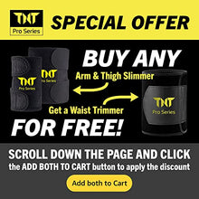Load image into Gallery viewer, Arm Trimmers & Thigh Trimmer for Women & Men for Arm Slimming - Arm Slimmers & Thigh Sweat Bands for Women - Arm and Thigh Trimmers for Weight Loss - Sweat Belt & Body Wraps for Weight Loss