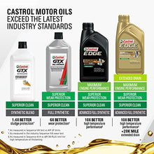 Load image into Gallery viewer, Castrol GTX Full Synthetic 0W-20 Motor Oil, 5 Quart Jug (Pack of 3)