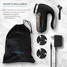 Load image into Gallery viewer, House of Wonderful Wonder Lint Best Rated Electric Fabric Shaver Best Fuzz Pill Bobble Remover for Clothes Sweaters Fleece Curtains