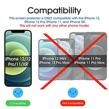 Load image into Gallery viewer, amFilm Screen Protector Glass for iPhone 11 / iPhone XR (6.1" display) (3 Pack) With Easy Installation Tray