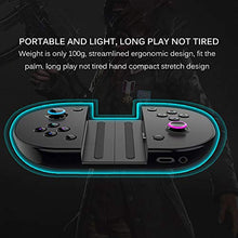 Load image into Gallery viewer, Wireless Game Joystick Controller, with C-Type Fast Charging + Telescope Mobile Phone Holder, 4 Trigger Mobile Game Controller