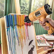 Load image into Gallery viewer, SEEKONE Heat Gun 1800W 122℉~1202℉(50℃- 650℃) Fast Heating Heavy Duty Hot Air Gun Kit Variable Temperature Control Overload Protection with 4 Nozzles for Crafts, Shrinking PVC, Stripping Paint(5.2FT)